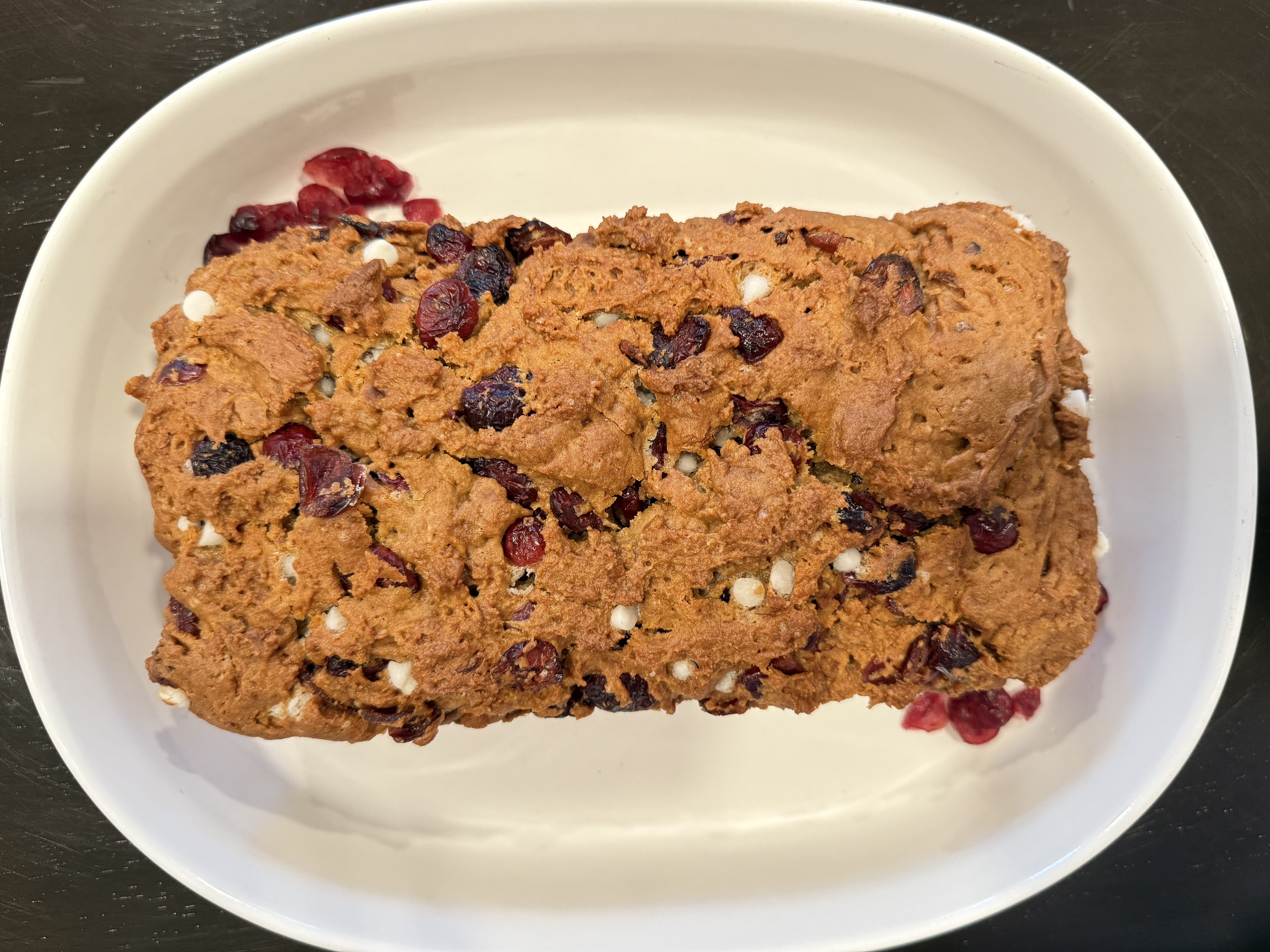 Vegan Orange Cranberry Bread