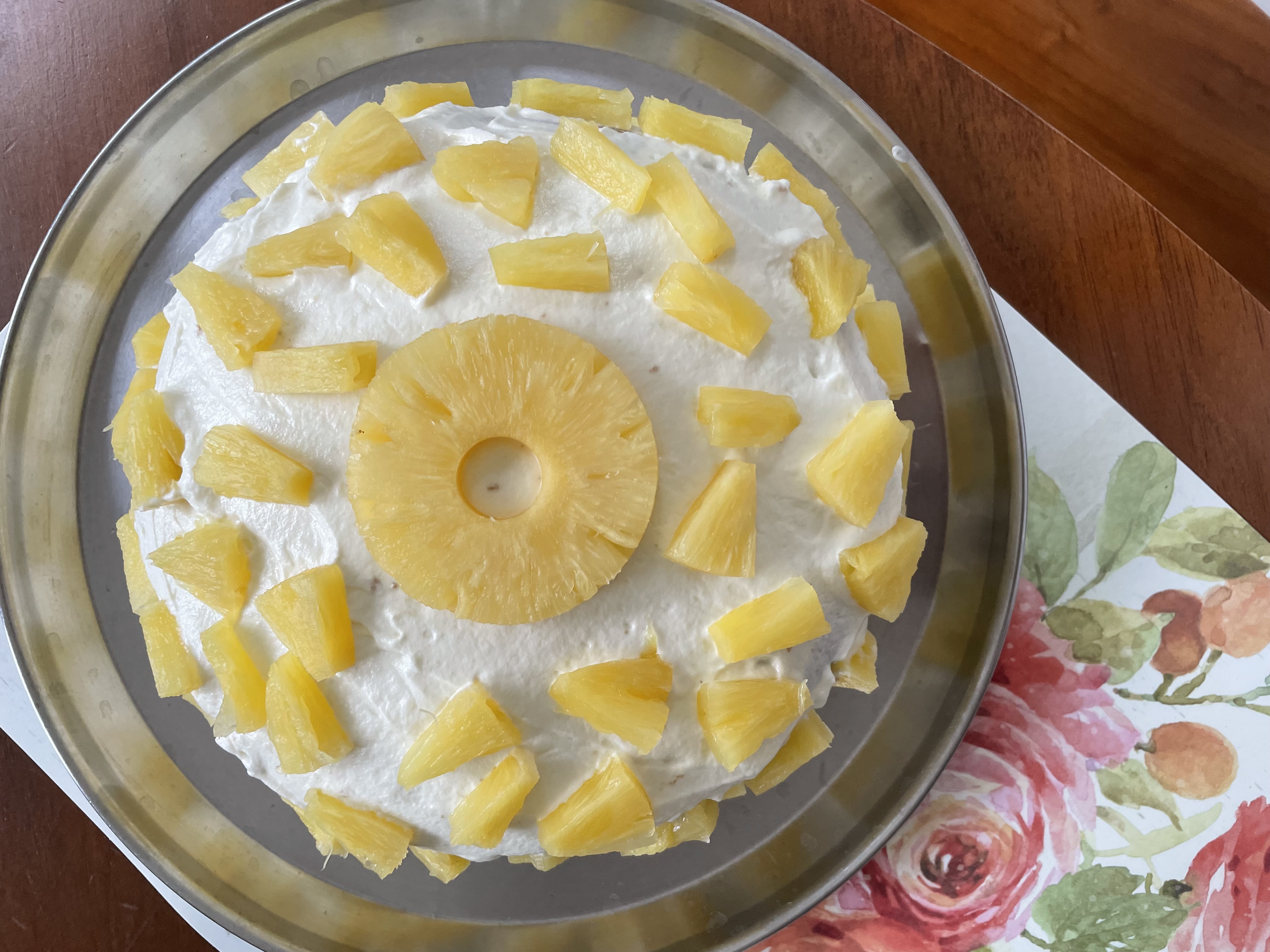 Pineapple Vanilla Cake